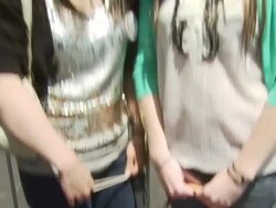 Atmosphere at the Glee Live Samsung Infuse 4G DTR Event - Stevens Creek AT&T Store at San Jose CA. (Footage by WireImage Video/Getty Images Entertainment Video) Stock Footage