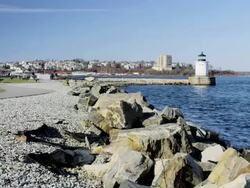 Bug Light Lighthouse Stock Footage