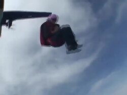 Skydive video 28 Stock Footage