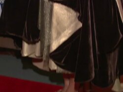 Diana Lovrin at the Ferrero Chocolates and Evan Lysacek Fashion Event at New York NY.  Stock Footage