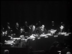 COLONIAL SECRETARY STATES BRITISH PALESTINE POLICY News Clip