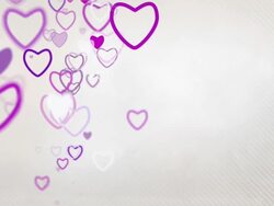 Elegant Hearts Background Loop - Pastel Pink (Full HD) Stock Footage