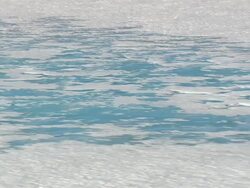 WS AERIAL View of melting ice sheet / Iceland Stock Footage