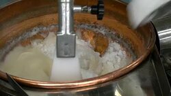 Ingredients being whisked together Stock Footage