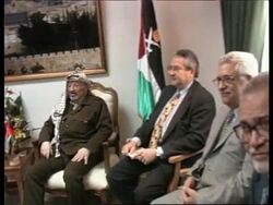 West Bank/Israel - Ross arrives for talks News Clip