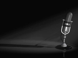 Microphone #1 Stock Footage