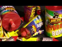 Dirty bomb fireworks set ups News Clip