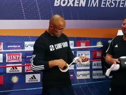 Boxing Sauerland - Training Stock Footage