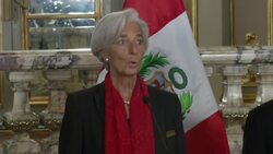 IMF Director General Christine Lagarde meets Peruvian President Humala News Clip