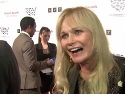 INTERVIEW - Valerie Perrine on the event, animal welfare issues at 2013 Genesis Awards Benefit Gala Stock Footage