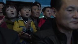 Dolphin show in progress in Pyongyang News Clip