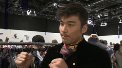 Nick Grimshaw and Hu Bing talk about their job as ambassadors for the London Collections Men News Clip