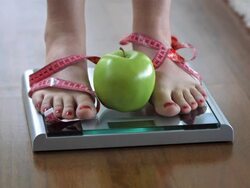 HD DOLLY: Healthy Eating And Dieting Stock Footage