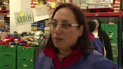Unemployed turn to food banks Instructional Video