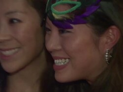 Young Patrons of Lincoln Center Annual Fall Masquerade Gala Stock Footage