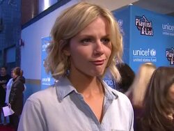 INTERVIEW: Brooklyn Decker on if we will see her tackling the music world at the UNICEF Presents Playlist With The A-List at Los Angeles CA. (Footage by WireImage Video/GettyImages) Stock Footage