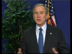 Bush says he''s still committed to June 30 deadline News Clip