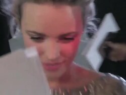 Rachel McAdams at the Sherlock Holmes A Game Of Shadows Premiere Stock Footage