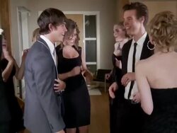 Young adults dance together Stock Footage