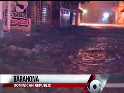 Tropical Storm Emily skirted the coast of the Dominican Republic and appears to have largely spared Haiti, where hundreds of thousands still live in makeshift shelters in and around the capital Port-Au-Prince. News Clip