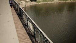 Urban runner Stock Footage