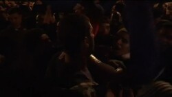 AP Top and ground shots of latest from Tahrir Square News Clip