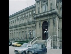 SYND 5 5 77 LEBANESE FOREIGN MINISTER BOUTROS ARRIVES FOR TALKS News Clip