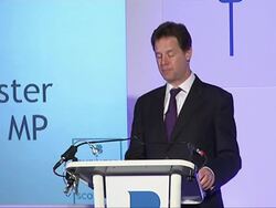 Nick Clegg Speech at Scottish Chamber of Commerce News Clip