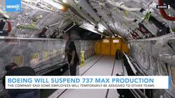 Boeing To Temporarily Suspend Production Of The 737 Max News Clip