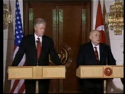 TURKEY: ANKARA: CLINTON PRAISES IMPROVED HUMAN RIGHTS News Clip