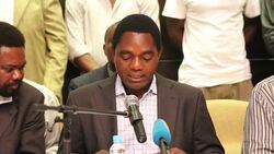 CLEAN : Zambian opposition leader calls presidential vote a sham News Clip
