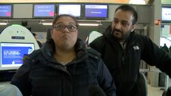 Travellers to US react to US travel ban News Clip