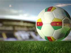 Cameroonian Ball Turn At Stadium - Loopable Stock Footage
