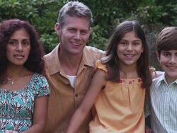 MS Family portrait / Portland, United States    Stock Footage