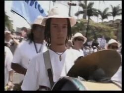 Thousands march against free trade agreement with the US News Clip