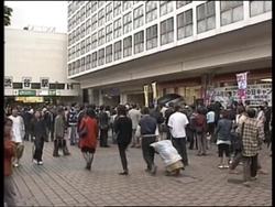 Pro-whaling group hands out whale meat News Clip