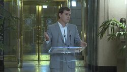 CLEAN : Spain: Rajoy meets Rivera in talks to form post-election govt News Clip