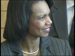 US Sec of State Rice meets Japanese PM Abe News Clip