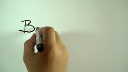 Hand writing a 'Be Happy'on white board Stock Footage