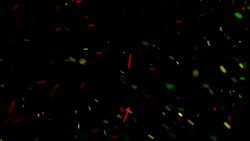 Colorful particles Stock Footage