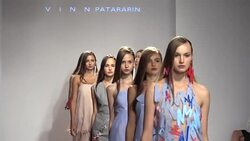 Mercedes-Benz Kiev Fashion Days in Ukraine Stock Footage