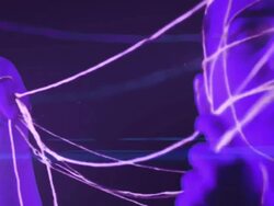 tied up in ultraviolet Stock Footage