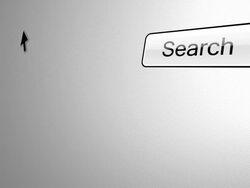Search Button Click Stock Footage