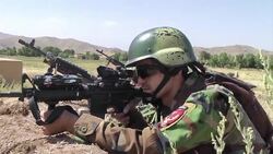 VOICED : Thousands displaced by Taliban offensive News Clip