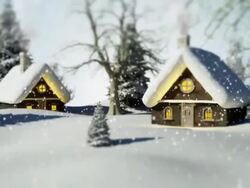 Winter Landscape | Christmas | Loopable Stock Footage