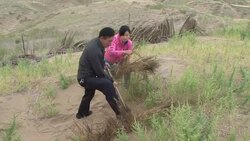 VOICED: China's warrior of the sands battles deserts News Clip