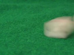 Rolling dices Stock Footage