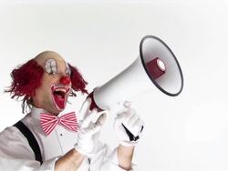 Mega Clown .. Stock Footage