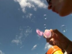 Soap Bubbles Stock Footage