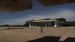 Supreme Federal Court in Brasilia News Clip